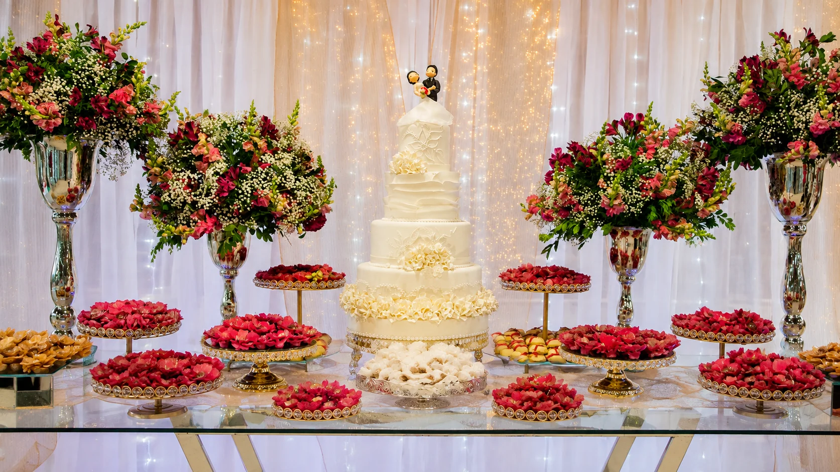 decoração de casamento pegue e monte em São Paulo