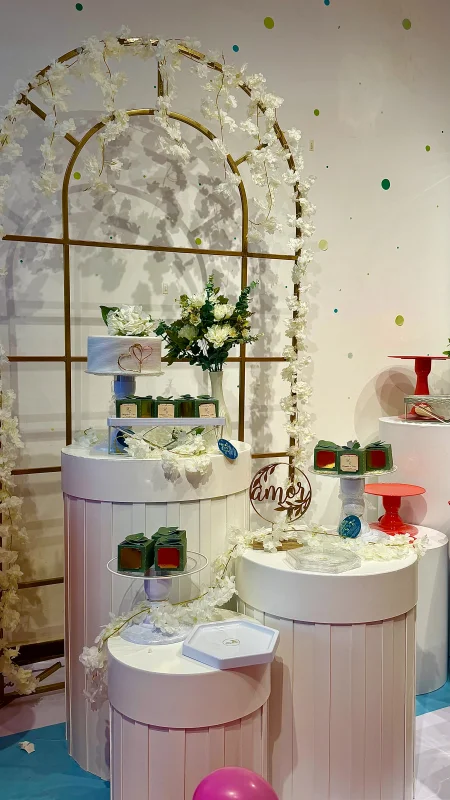 mini table para mini wedding