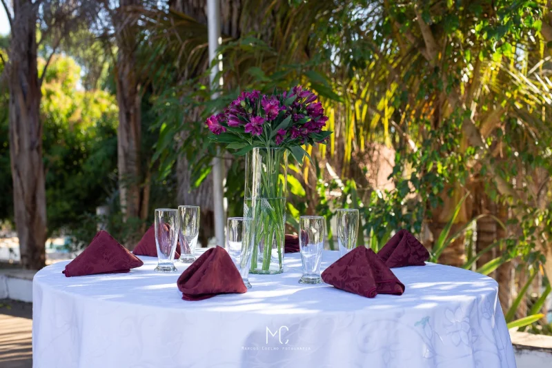 decoração de casamento simples
