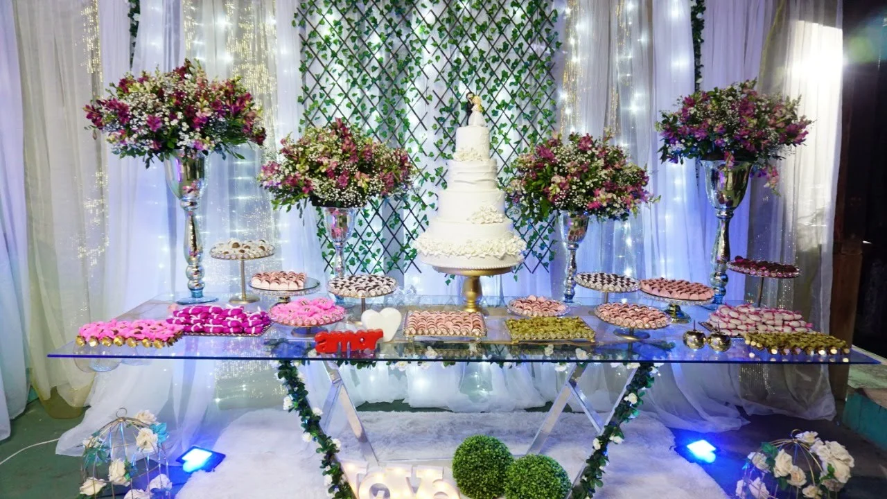 decoração pegue e monte para casamento