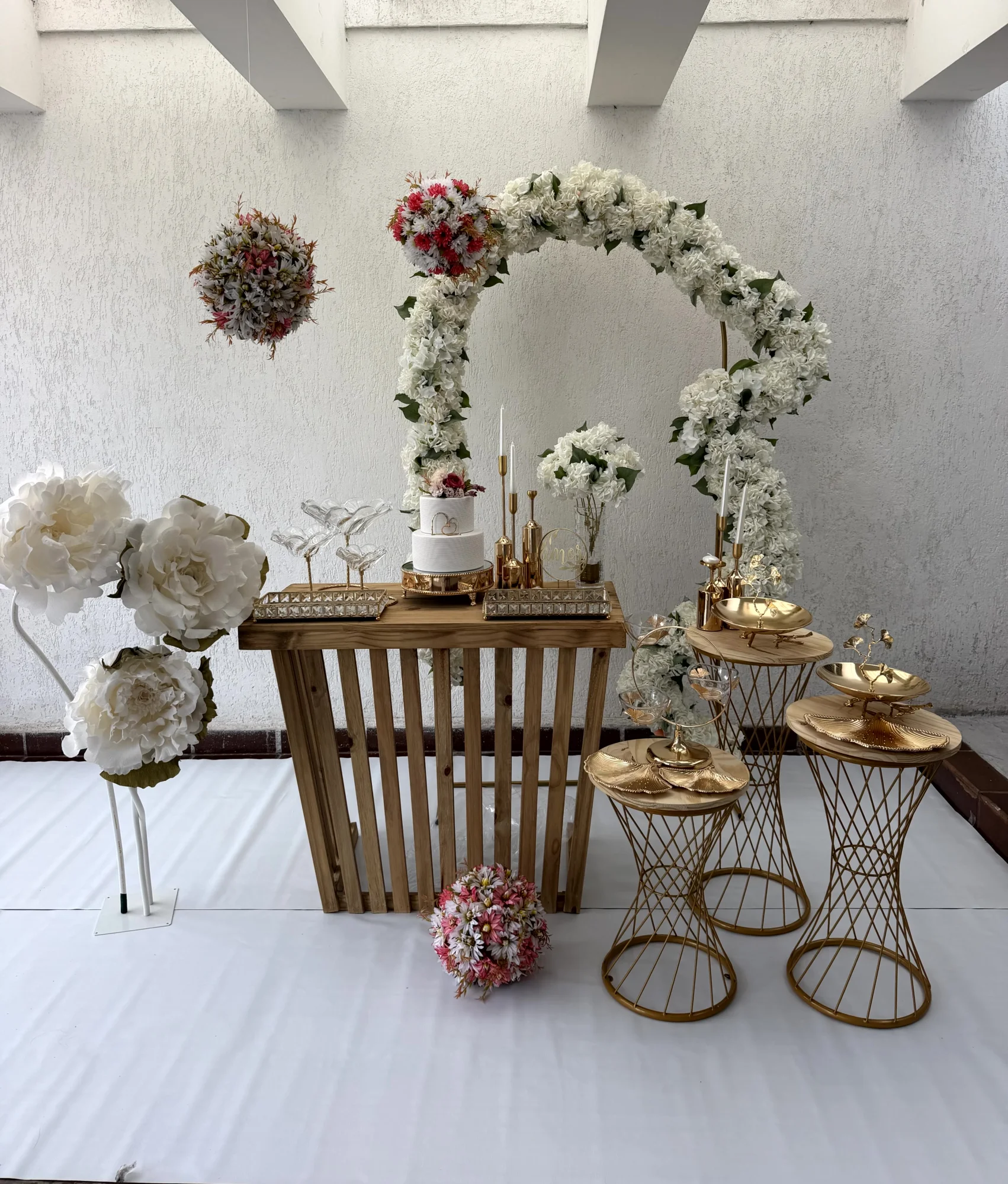 decoração pegue e monte para casamento