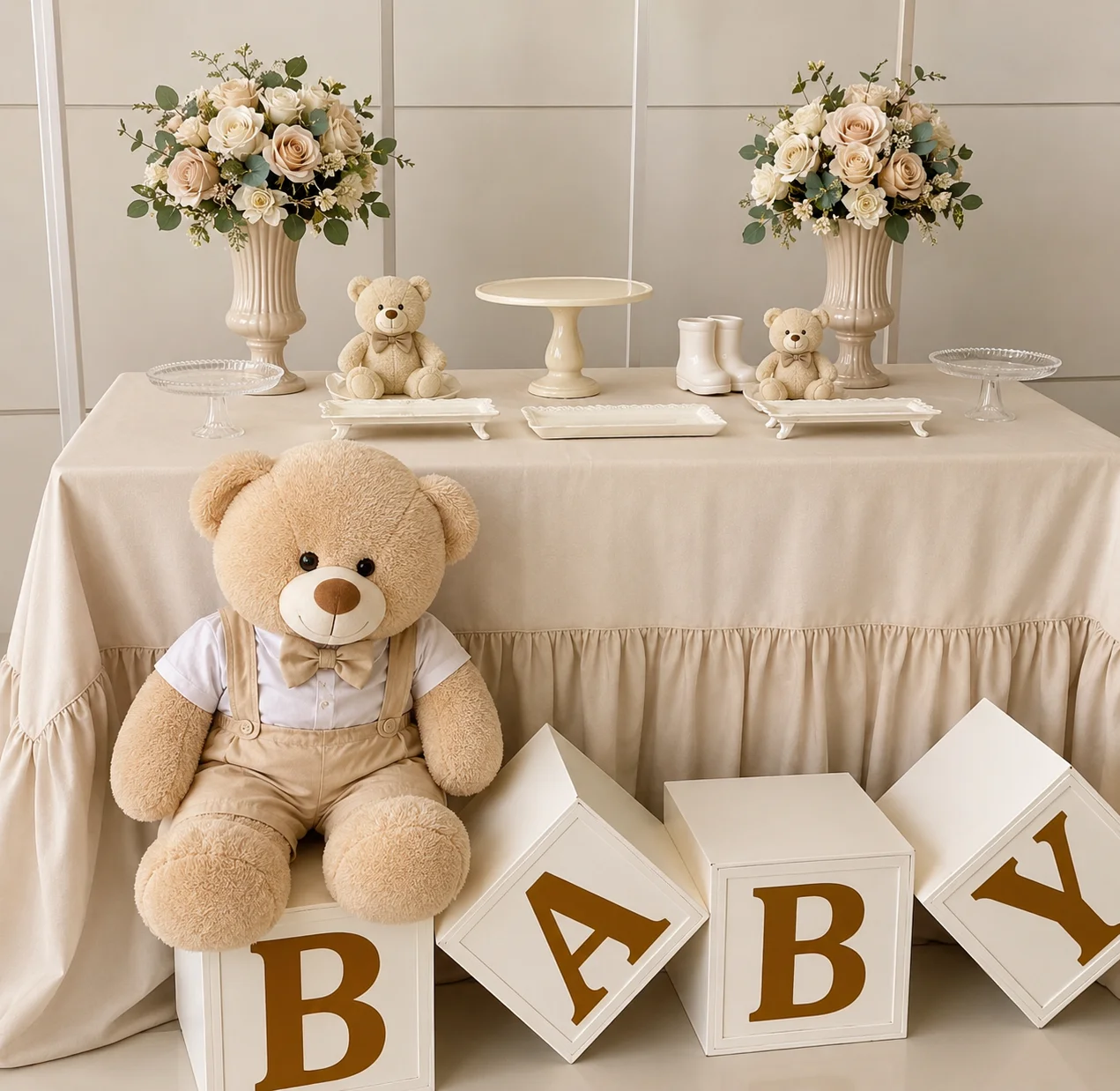 pegue e monte para cha de bebe