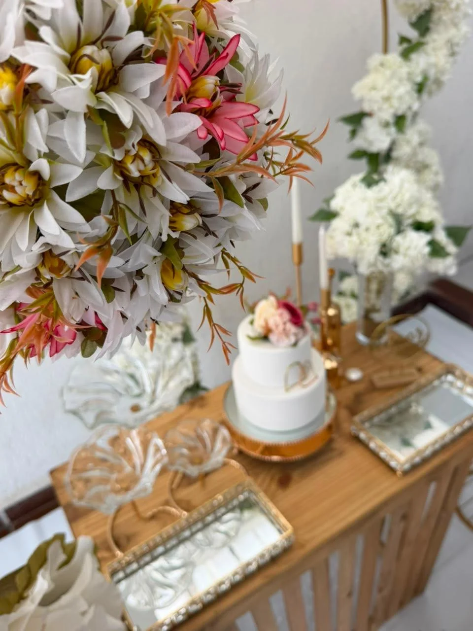 decoração pegue e monte para casamento