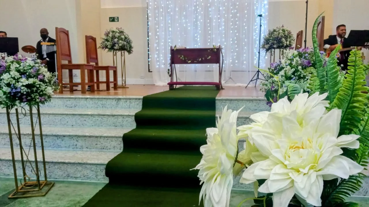 mini table para cerimônia de casamento