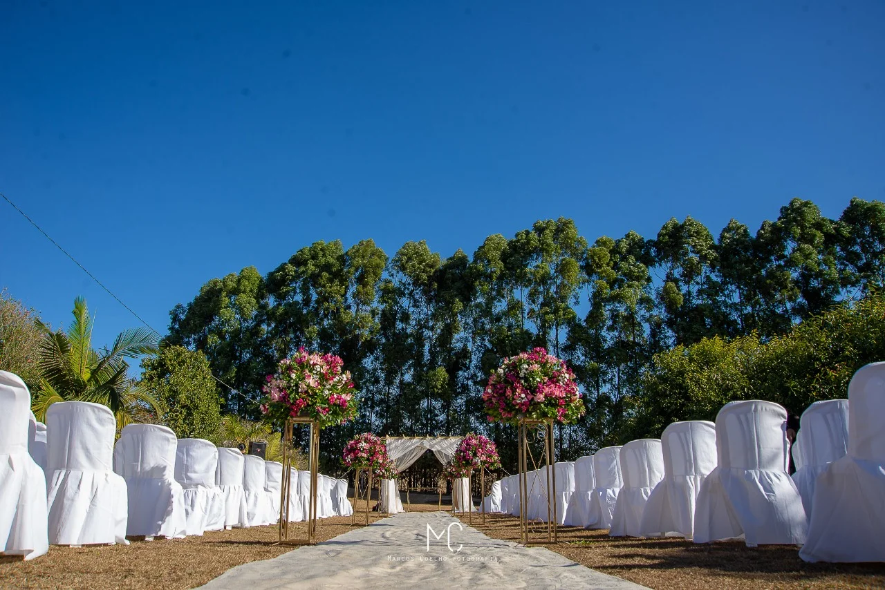 mini table para cerimônia de casamento